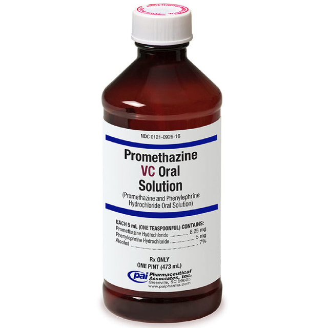 Promethazine Oral Solution 6.25 mg/5 mg per 5 mL 16 oz (Rx)