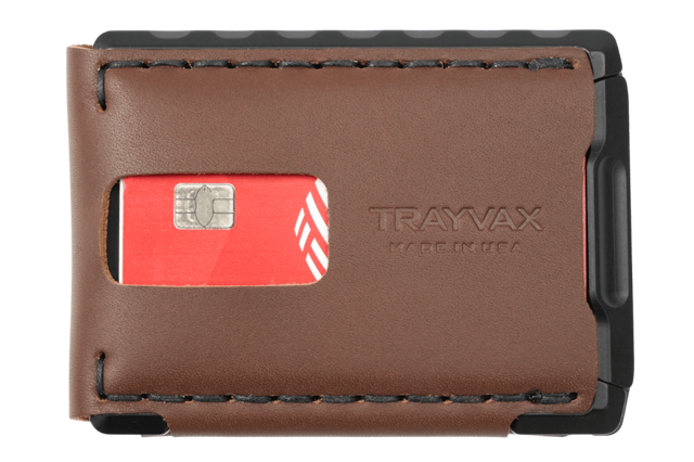 Venture Billfold - Black Ano / Frontier Brown