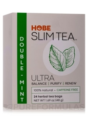 Ultra Slim Tea® Double Mint - 24 Tea Bags (1.69 oz / 48 Grams)