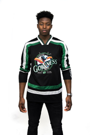 Guinness Toucan Hockey Jersey Black and Green