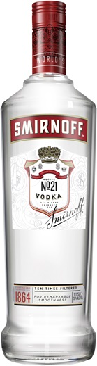 Smirnoff Red Vodka 1.125L