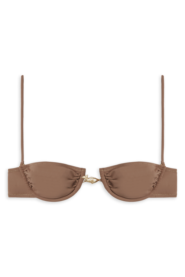 Hammond Bikini Top // Latte Macchiato