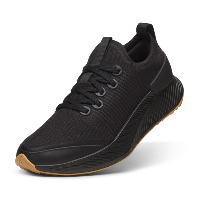 Men's Tree Gliders - Natural Black (Rugged Khaki Sole)