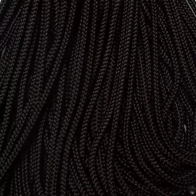 425 Paracord Black Made in the USA Nylon/Nylon