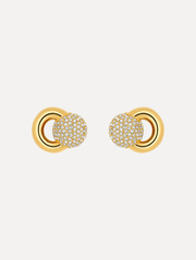 Pavé Sphere Stud Earrings