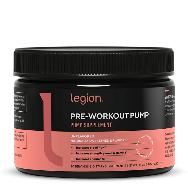 Pump Surge - All-Natural Pump Supplement | Legion