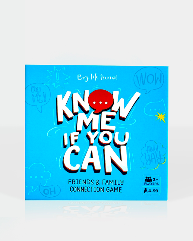 Know Me If You Can Connection Game