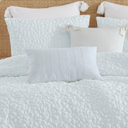 Peri Home Linen Eyelet Decorative Pillow