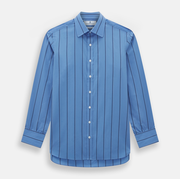 Colony Blue Track Stripe Mayfair Shirt