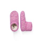 Women's Gripper Slipper Bootie - Sherpa-Lined