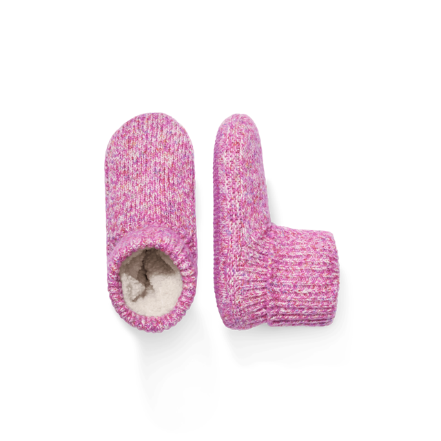 Women's Gripper Slipper Bootie - Sherpa-Lined