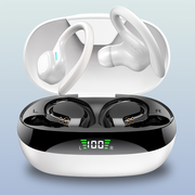 1 Pair LIFEBEE TWS Wireless Earbuds, In-Ear Headphones with Charging Case, Microphone, HiFi Stereo Sound, Sports & Exercise, Voice Call Noise Reduction, Plastic, Volume Control, Type-C Rechargeable Battery, for IOS/Android, Adults