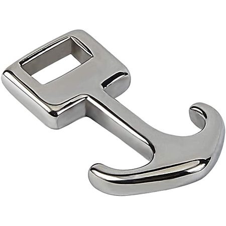 UNICRAFTALE 1PC Stainless Steel Anchor Hook Clasps End Clasp Bracelet Anchor Clasp Large Hole End Cord Clasp for Leather Cord Bracelets Making...