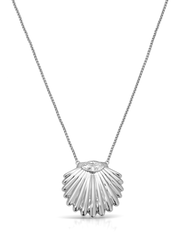 Scallop Crystal Necklace