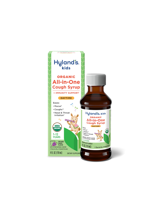 Organic Kids All-in-One Cough Syrup Daytime