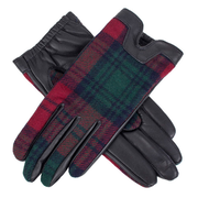 Women's Heritage Cashmere-Lined Tartan Leather Gloves