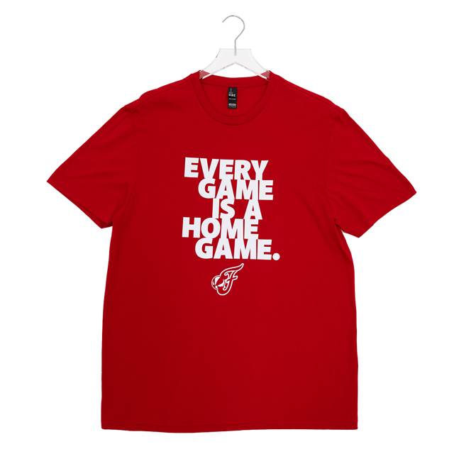 Adult Indiana Fever SOLD OUT Tour T-shirt in Red by Fever Team Store
