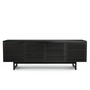 BDI Corridor 8179 Quad Media Console for TVs up to 85" (Charcoal Stained Ash)