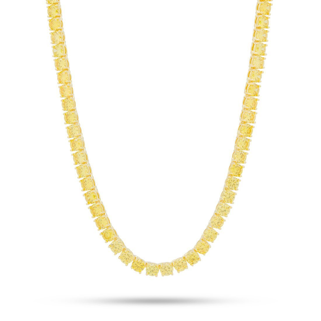 5mm Yellow Tennis Chain