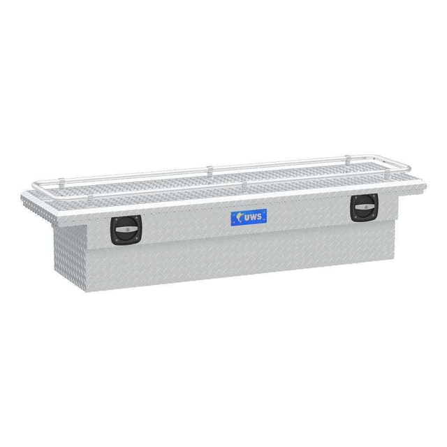 UWS Secure Lock Crossover Truck Tool Box with Low Profile & Rail Model SL-69-LP-R