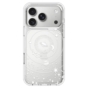 White Galaxy Phone Case - iPhone 17 Pro Case