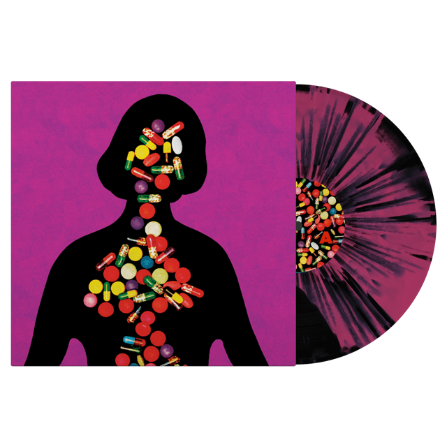 TV Girl + George Clanton - Fauxllennium - 12" Pink/Black Splatter Vinyl