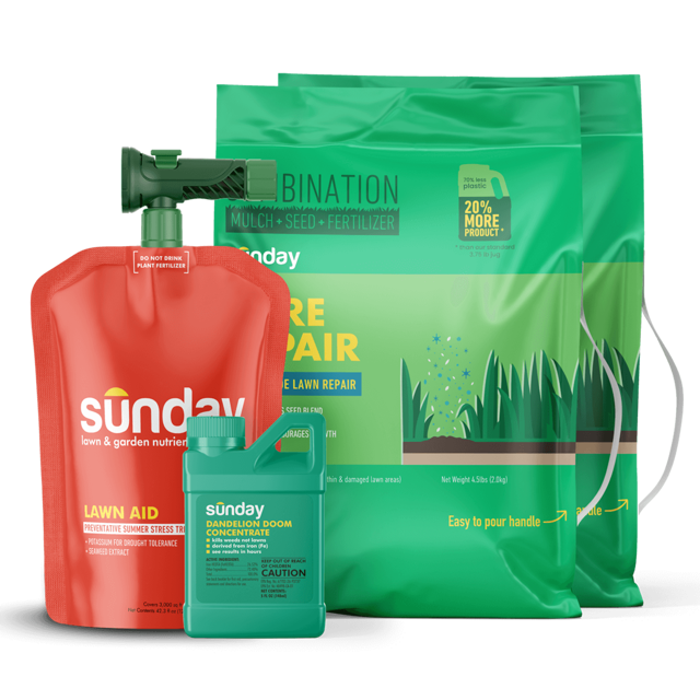 Cool-season Weed, Seed & Feed Kit