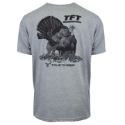 Turkeys for Tomorrow Tee - Heather Gray
