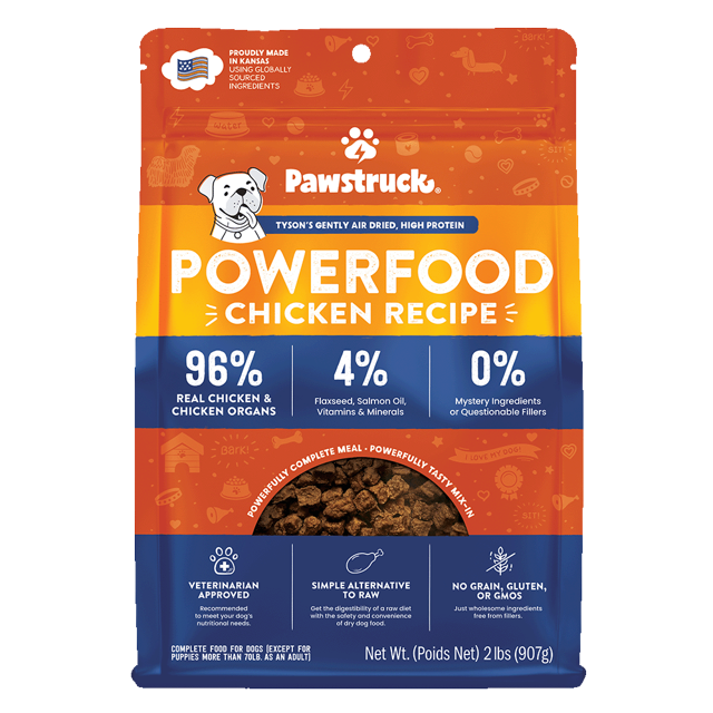 Air Dried Dog Food, Chicken Recipe