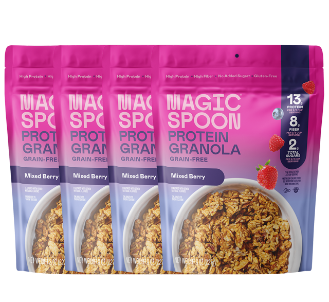 Mixed Berry - 4 Bags of Granola