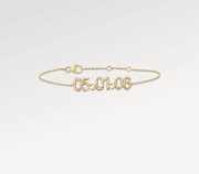 Personalized Date Bracelet Custom Anniversary Date Bracelet for Her  Minimalist Engraved Date Bracelet Surprise Gifts for Girlfriends