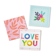 Paige Evans Blooming Wild Collage Tiles-40/Pkg