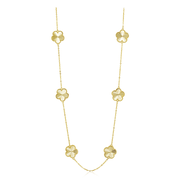 Adeline Clover Necklace Gold