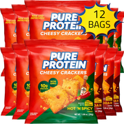 Pure Protein Cheesy Crackers 12pk
