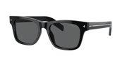 PRADA PR A17S Black - Men Luxury Sunglasses, Dark Grey Lens