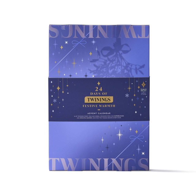 Twinings Advent Calendar - 24 Days Of Festive Warmth 2 Teabags Per Day