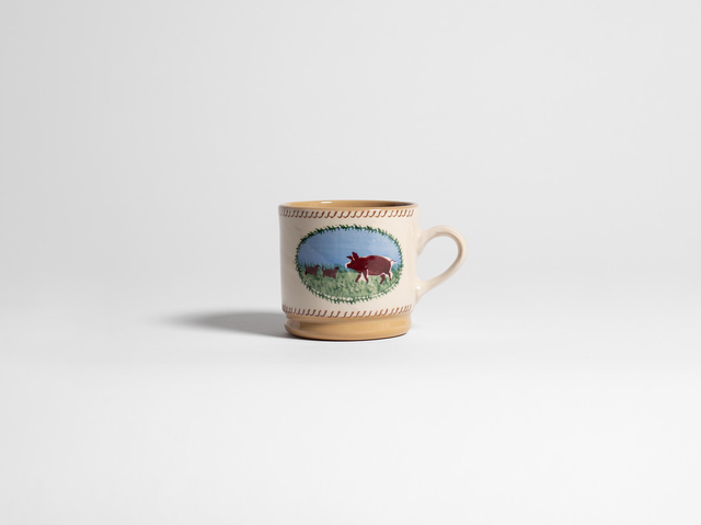 NICHOLAS MOSSE LARGE MUG IN WHITE & MULTI