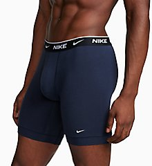 Essential Cotton Stretch Long Boxer Brief - 3 Pack