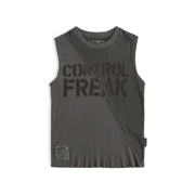 NUNUNU World Control Freak Sleeveless Shirt Grey
