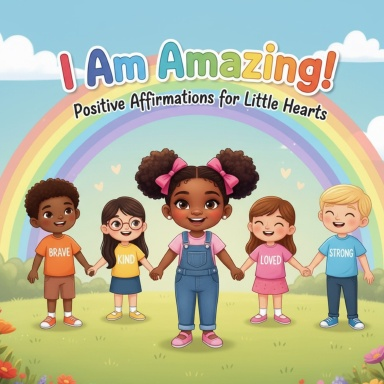 "I Am Amazing" Positive Affirmations for Little Hearts
