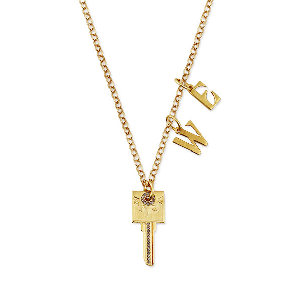 Personalized MAMA Compass Key Necklace