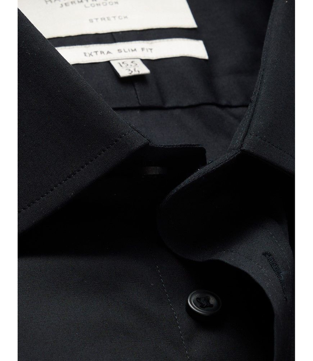 Black Extra Slim Stretch Shirt