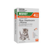 Neovet Kittens & Small Cat Up to 8.8 lbs Orange