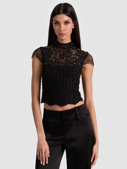 PRIA EMBELLISHED TOP