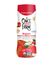 Apple, Sweet Potato & Coconut Puffs, 6ct