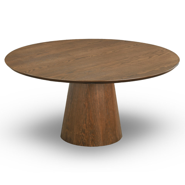 Camden Walnut Round Dining Table - Large