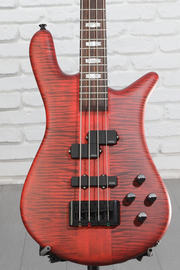 Spector Euro 4 LX Bass Guitar - Black Cherry Matte - Sweetwater Exclusive