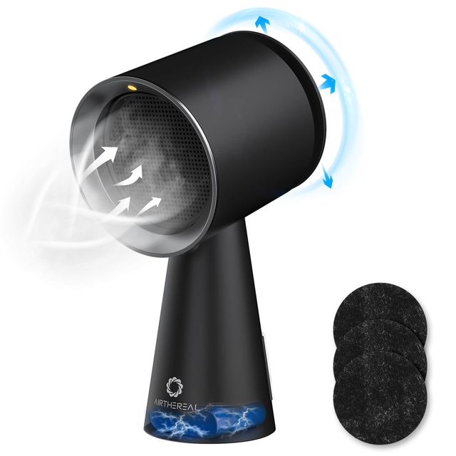 RH180 Portable Desktop Range Hood, Cordless or Plug-In Options