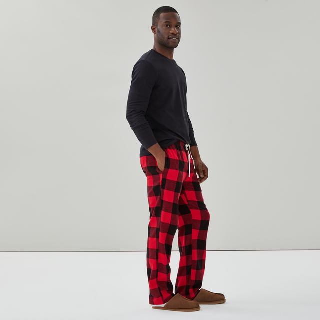 Men's Plaid Flannel Sleep Pant