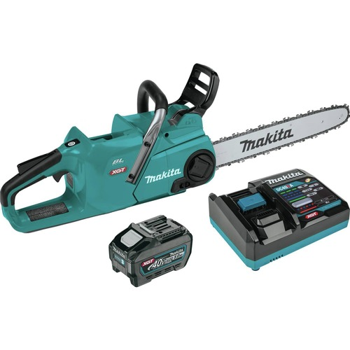Makita 40V max XGT Brushless Lithium-Ion 18 in. Cordless Chain Saw Kit (5 Ah)
